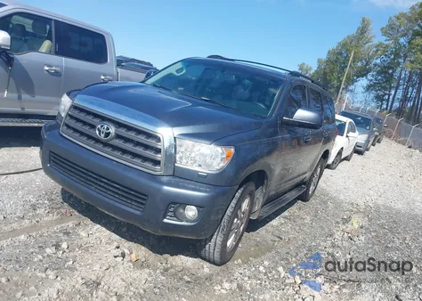 2010 Toyota Sequoia Sr5 5.7L V8 z USA, uszkodzony, nr VIN 5TDZY5G13AS024514